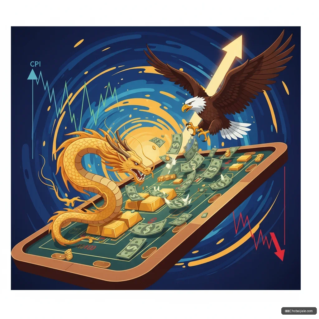 百家乐 - 美国通胀数据公布后市场剧烈波动，美元走强黄金承压 配图1