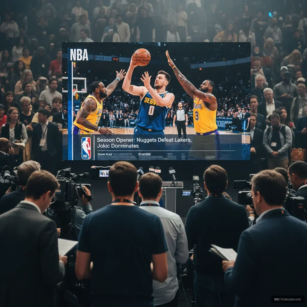 NBA揭幕战：掘金力克湖人，约基奇展现统治力